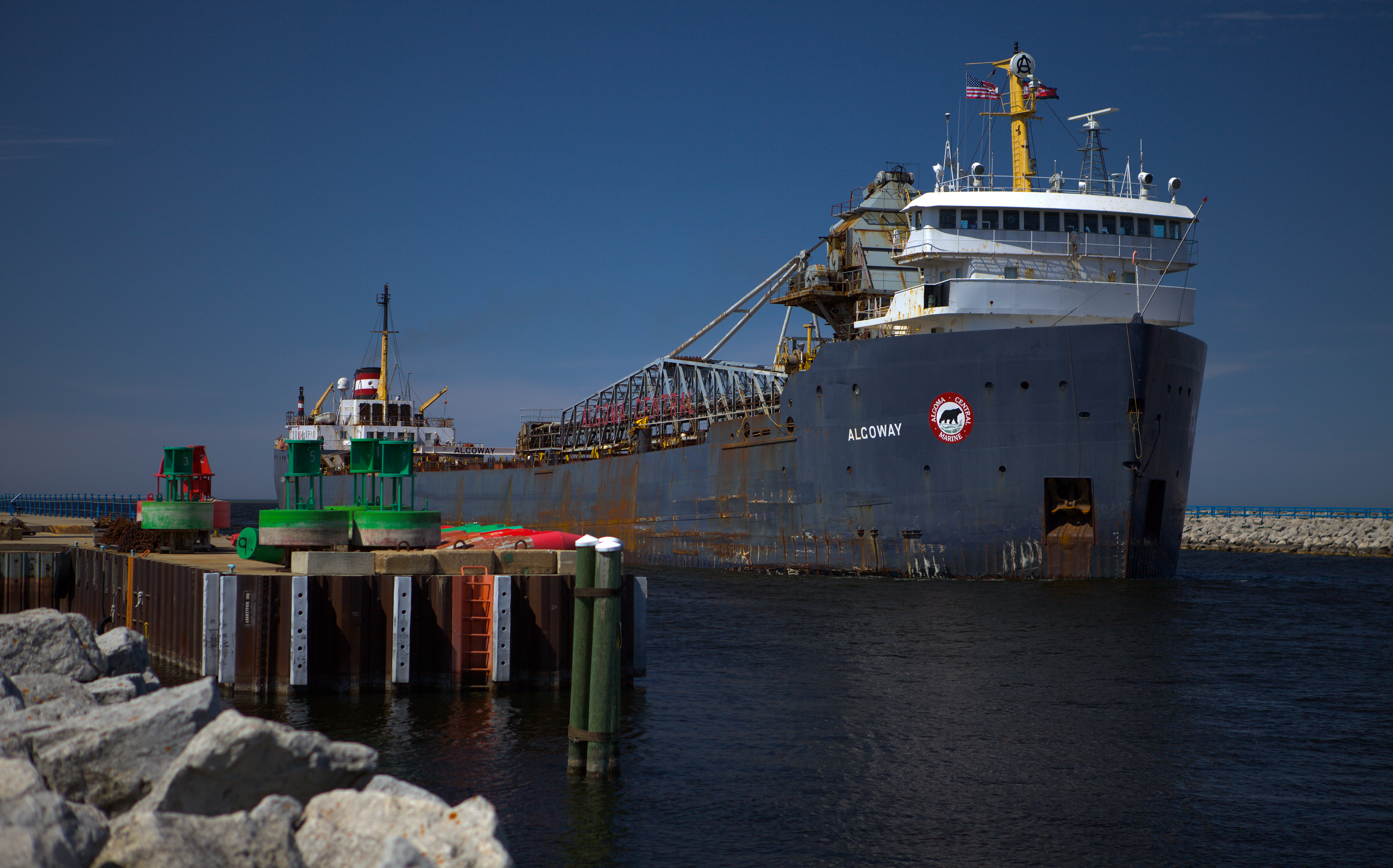 The Algoway: Arrival at Muskegon Lake